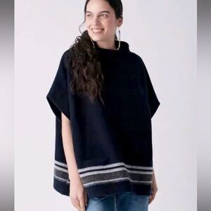 Faherty cape jacket - Park City Poncho size Medium Large